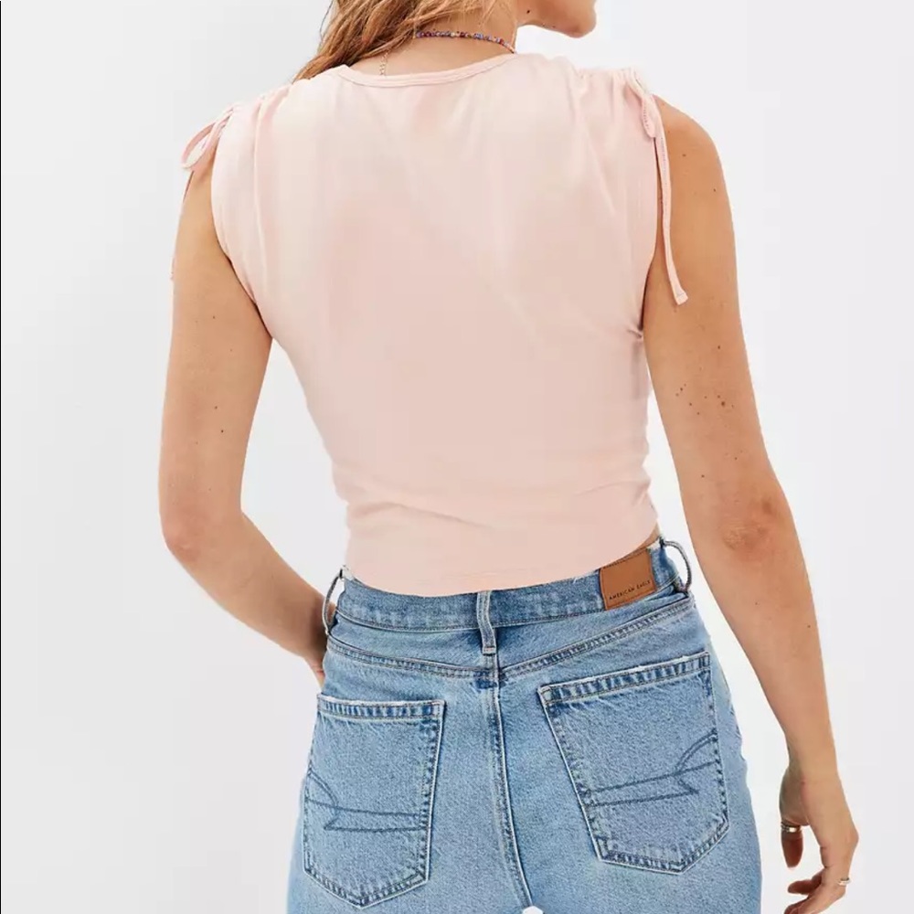NWT AE Cinch Shoulder Tee - Size XS